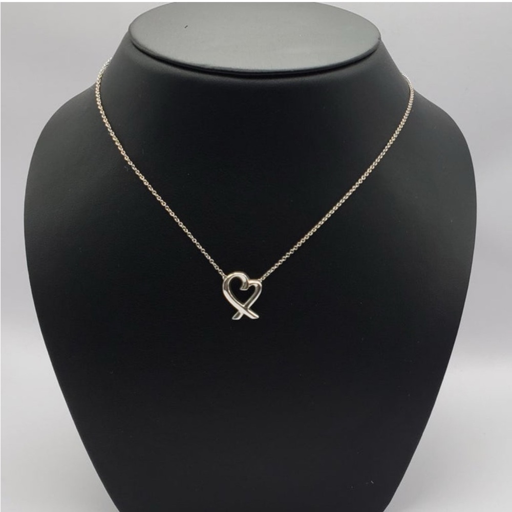 💯 🩵 Tiffany & Co. Paloma Picasso Loving Heart Necklace